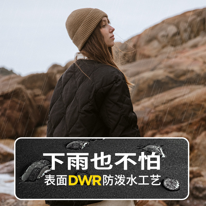 羽绒服女款冬季2023年新款高级感羽绒服短款小个子百搭面包服外套