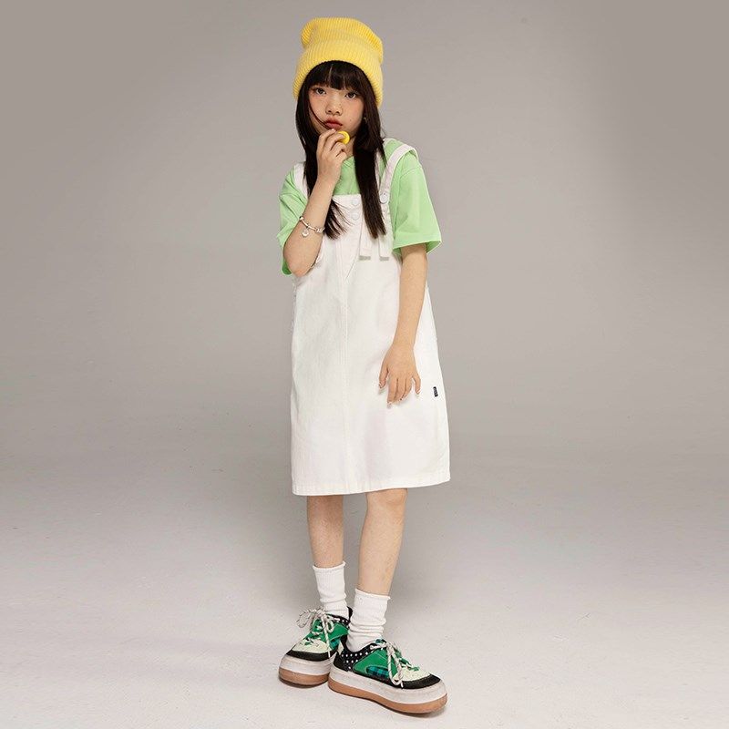 小女森女童牛仔裙夏装新款活力背带裤中大童洋气时髦春夏裙子,童装/婴儿装/亲子装,儿童牛仔裙,淘宝优惠券,粉丝福利购,淘宝优惠卷