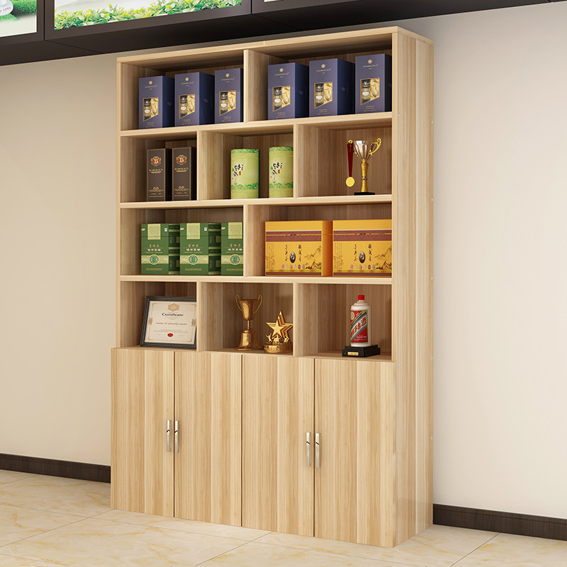 烟酒展示柜茶叶店多层货柜烟草柜台店铺产品陈列柜超市货架展示架