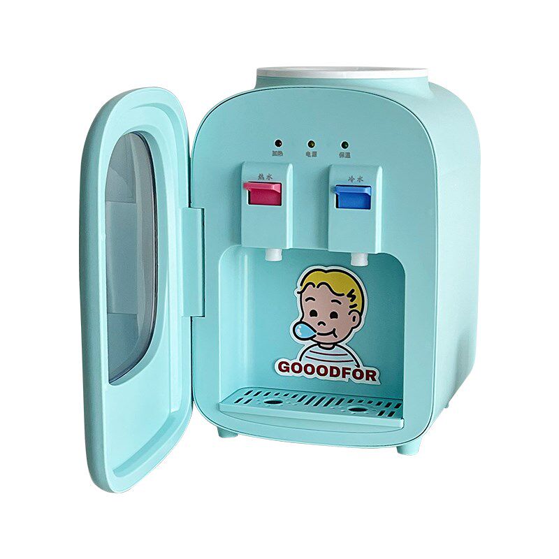 喝水自由!矿泉水迷你饮水机台式桶家用小型加即热式可爱学生宿舍