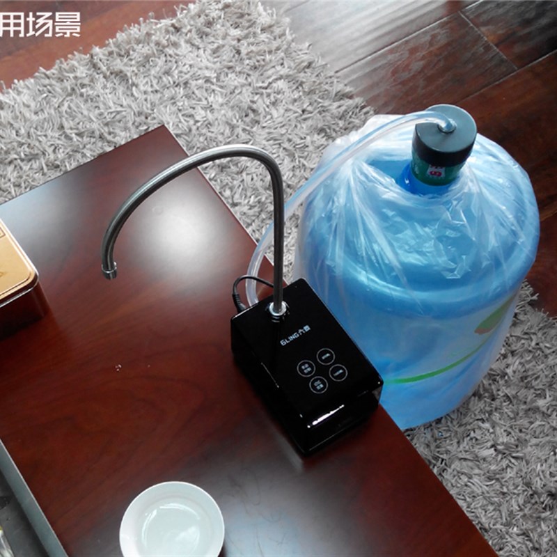 包邮 六菱桶装水抽水器 桶装水电动抽水器 智能加水器
