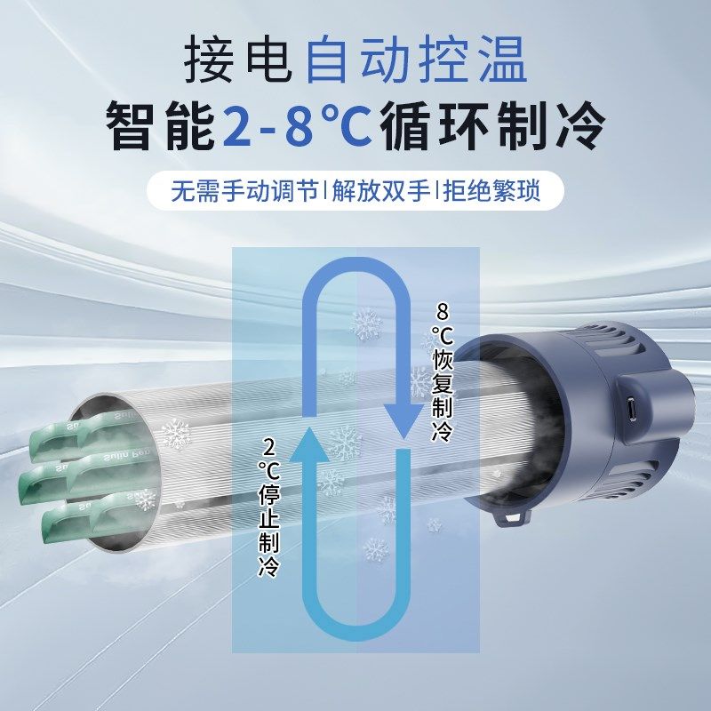 胰岛素冷藏盒便携充电式放药品专用车载迷你小冰箱可上飞机冷藏杯
