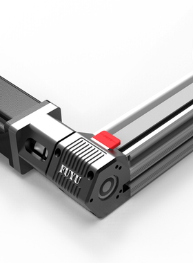 FUYU同步带滑台数控十字电动精密滑台线性直线导轨滑台双轴工作台