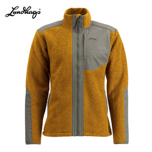 Lundhags隆哈Saruk Pile户外新款羊毛抓绒衣冬季保暖加绒外套男士