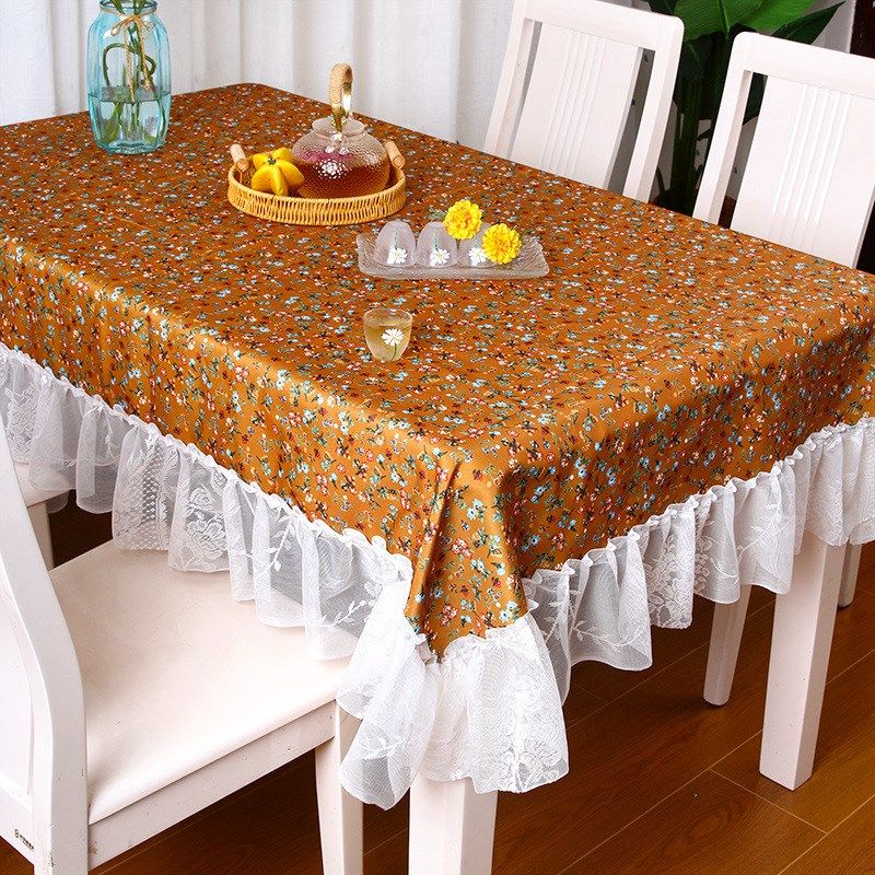 田园风防水桌布小碎花免洗餐桌茶几台布隔油方形多用装饰防尘盖布,居家布艺,茶席,淘宝优惠券,粉丝福利购,淘宝优惠卷
