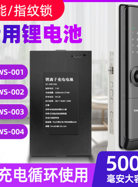 指纹锁电池 全自动智能锁电池 hz-zws-001 002 zx-40a 50AG TZ68C