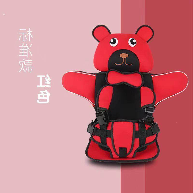 儿童汽车安全座垫安全带保护套防勒脖便捷式宝宝坐垫增高婴儿坐垫