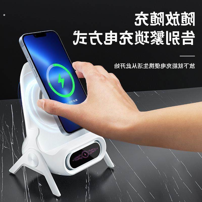 无线充电器支架快充自动感应桌面懒人横竖追剧扩音座快充通用,3C数码配件,手机充电器,淘宝优惠券,粉丝福利购,淘宝优惠卷