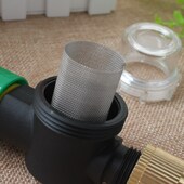 房车改装 配件4分加水快接过滤网转接头水管配件连接件010264