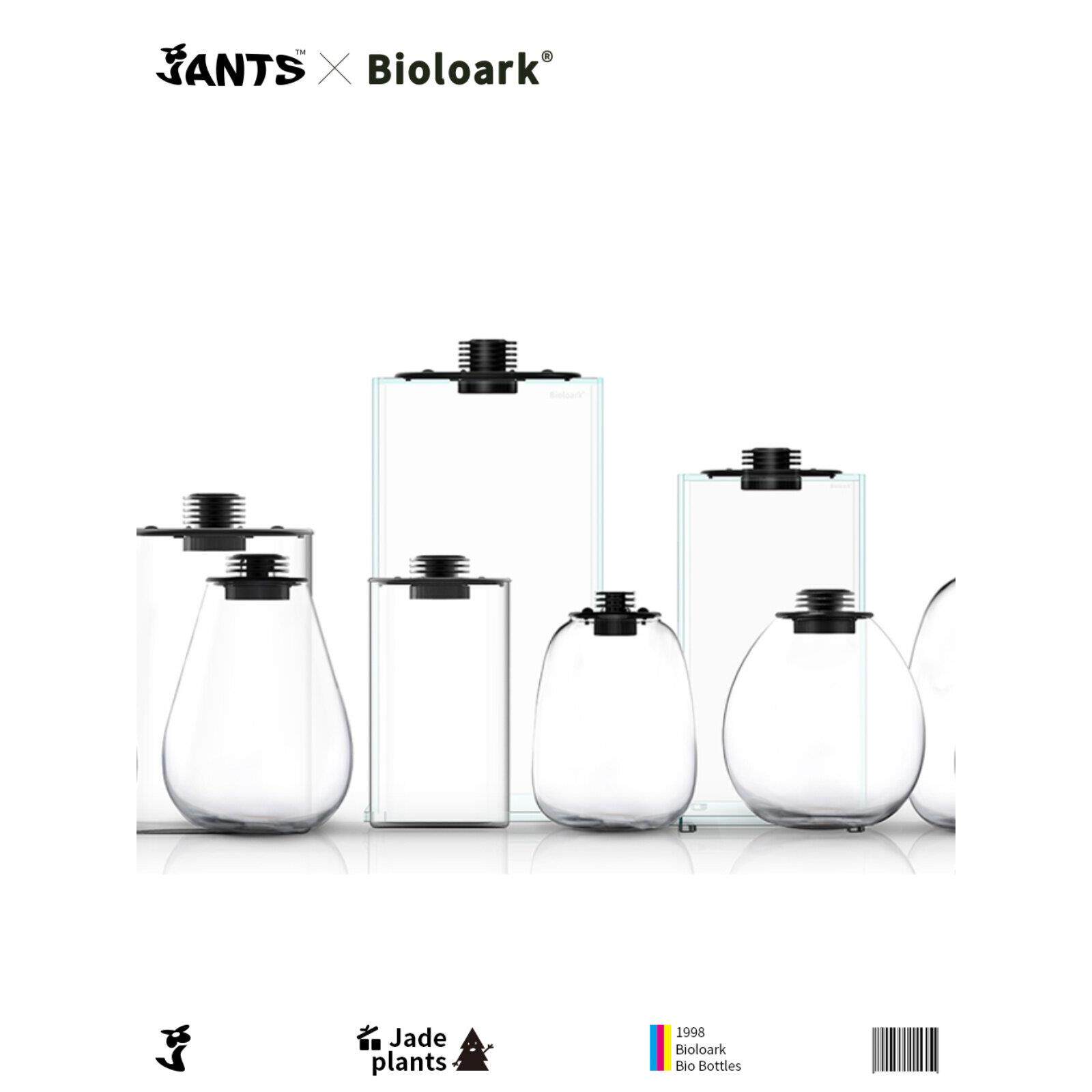 Bioloark生物方舟生态瓶超白缸玻璃瓶苔藓微景观带灯家居露集杯