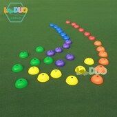 圆顶标志桶 过河石踩踏石 幼儿园早教儿童感统塑料游戏路障标志物