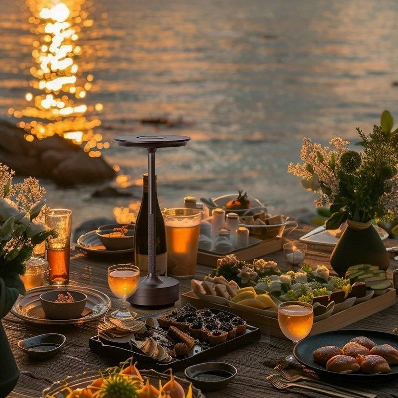 设计师新款餐厅艺术氛围充电台灯高级感酒店书房桌面灯卧室床头灯,节庆用品/礼品,创意/设计灯,淘宝优惠券,粉丝福利购,淘宝优惠卷