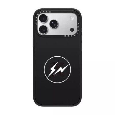 casyetifiy联名藤原浩FRAGMENT17pro适用于iPhone16promax磁吸闪电15plus保护套14max镜面13pro磁吸手机壳潮