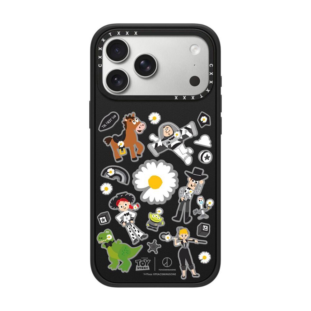权志龙PMO雏菊玩具总动员苹果18/17Promax适用于iPhone16Pro手机壳15pro明星同款14Pro磨砂黑潮流13p防摔硬壳