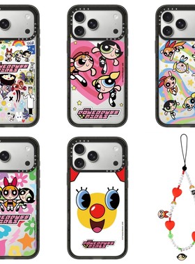 明星同款The Powerpuff Girls飞天小女警适用苹果17promax手机壳iphone16/15plus防摔14可爱13卡通12磁吸硬壳