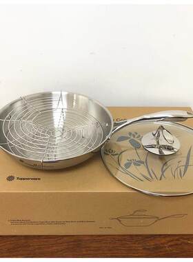 特百惠 新款大师锅 精钢多用锅/三层炒锅/美满人生不锈钢锅具套装