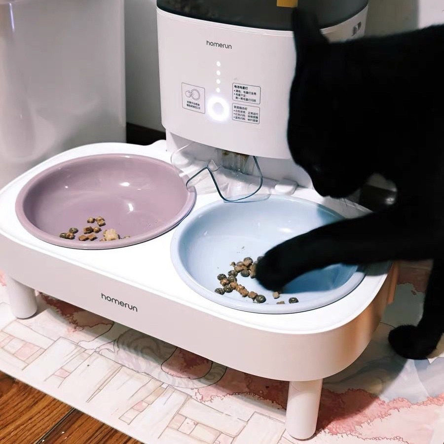 Maca猫碗霍曼白色陶瓷碗适配Real智能喂食器猫咪狗狗通用彩色食盆图片