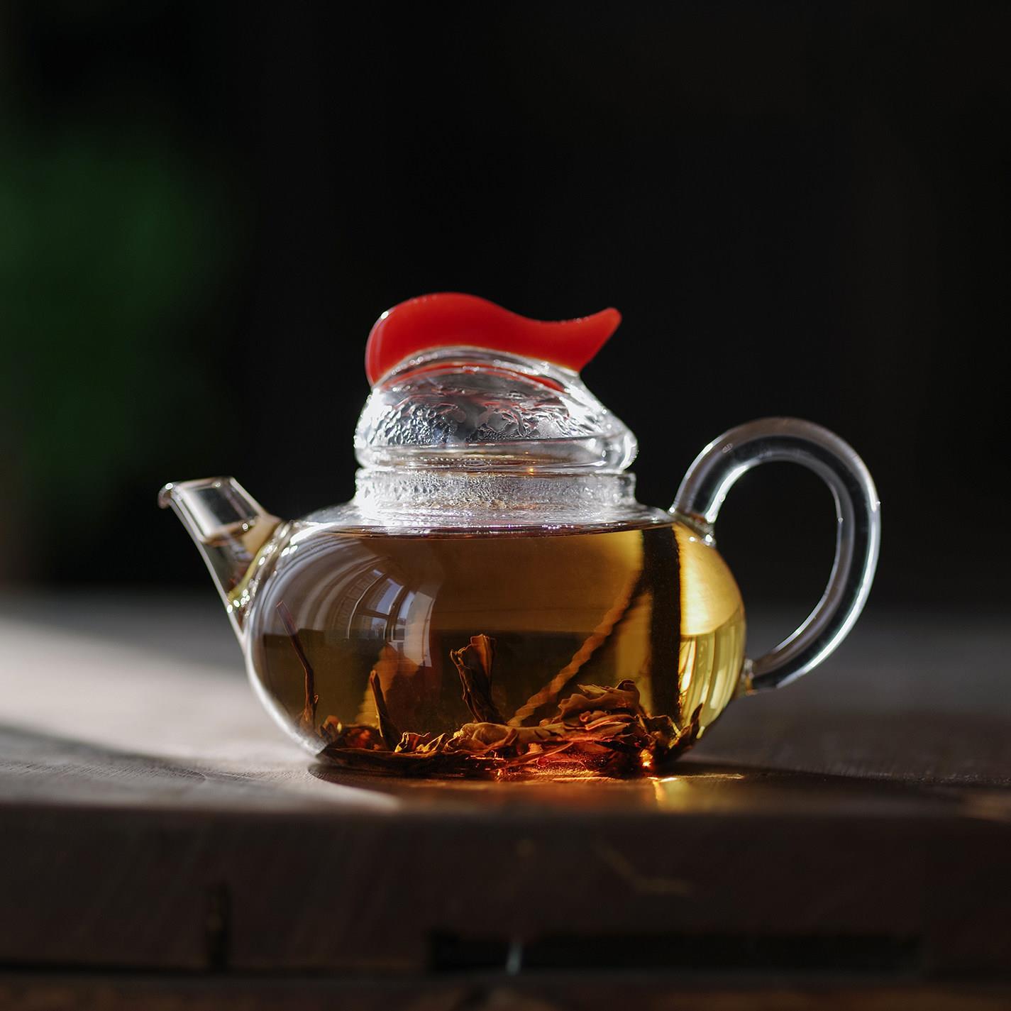 玻璃茶壶小容量中式耐热带过滤泡茶器单人茶具花茶小壶家用泡茶壶