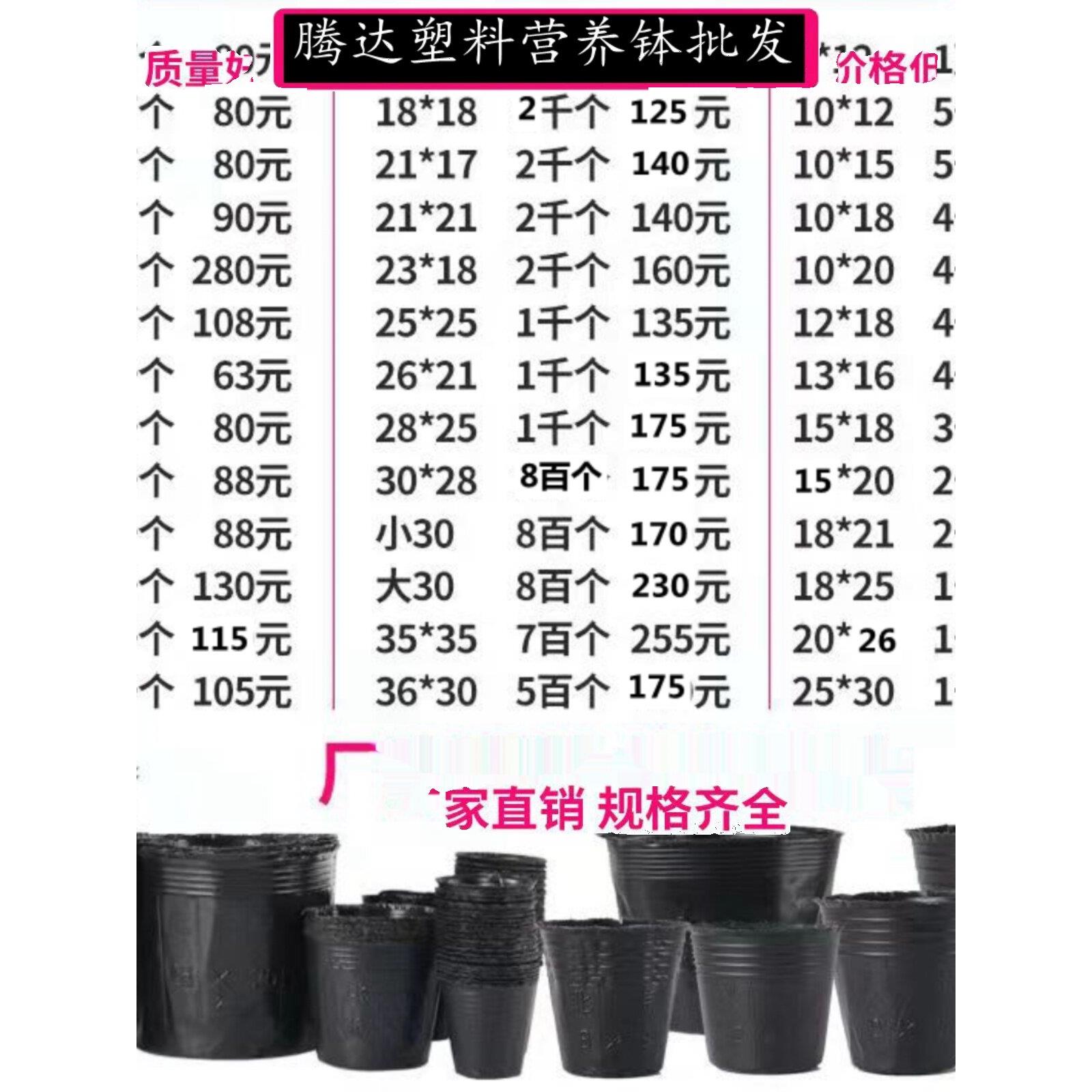 营养碗育苗盆一次性加厚营养杯育苗杯营养袋育苗简易大塑料花盆
