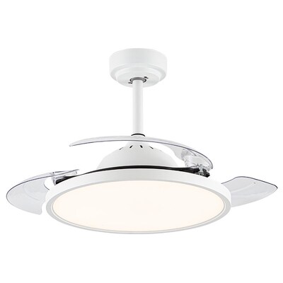 至御全光谱护眼吊扇灯隐形薄餐风扇灯客厅超厅卧室简约吸顶吊灯