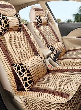 新款英伦SC6 SC715 SC5RV SC3夏季通用汽车坐垫椅套冰丝全包座套