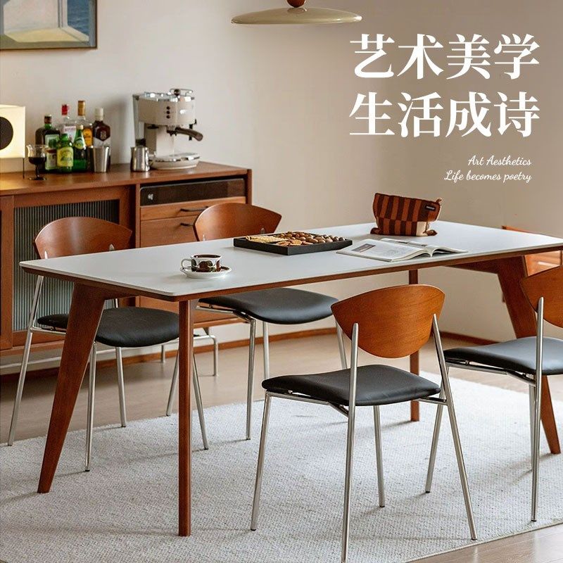 复古实木餐椅实木椅子中古飞鸟椅餐桌靠背椅书桌椅子设计感家用椅,住宅家具,餐椅,淘宝优惠券,粉丝福利购,淘宝优惠卷