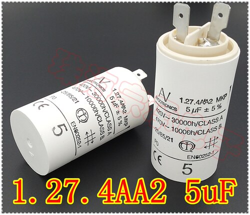 ARCOTRONICS/AV 1.27.4AA2 MKP 5uF ABB变频器电机启动运行电容器