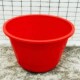 55升红色水缸塑料水缸大水桶熟胶水缸大口径牛筋桶泡澡桶储水桶