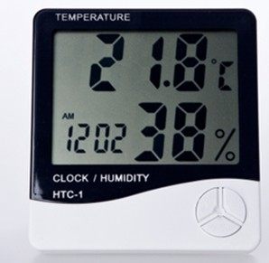 家用温湿度计水银温度计湿度表高精度空气大棚壁挂室内实验室电子