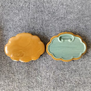 砚 砚台 松花砚 大清国宝精品松花石宫廷御砚 天然原石砚台收藏