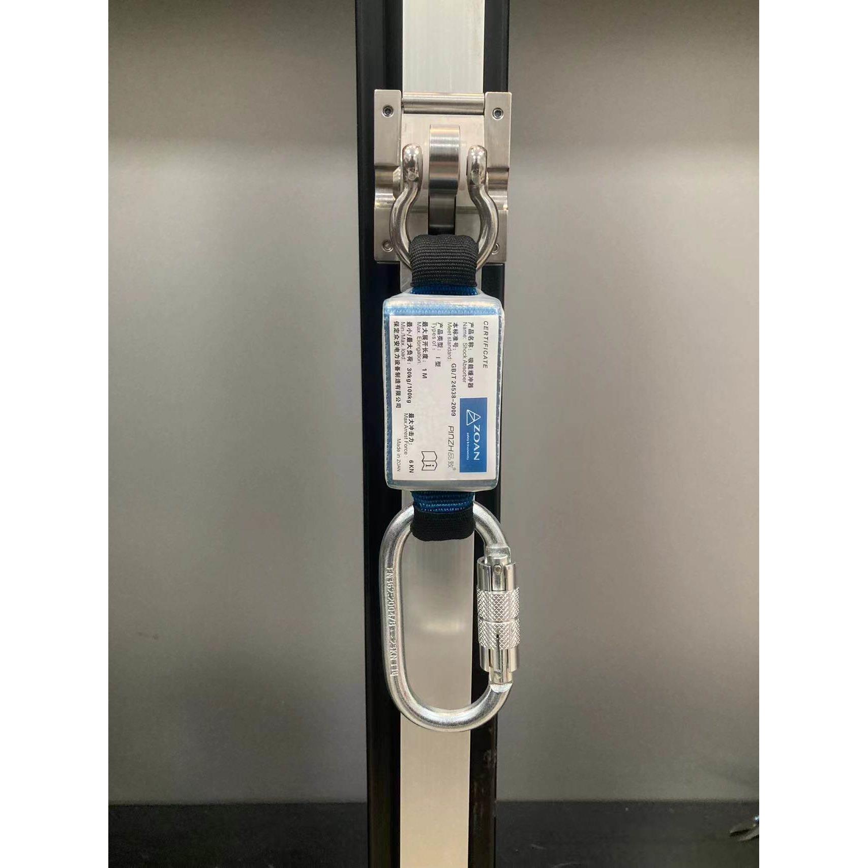 刚性导轨的自锁器 36mmT型导轨自锁器防坠器 电力铁搭防坠落装置