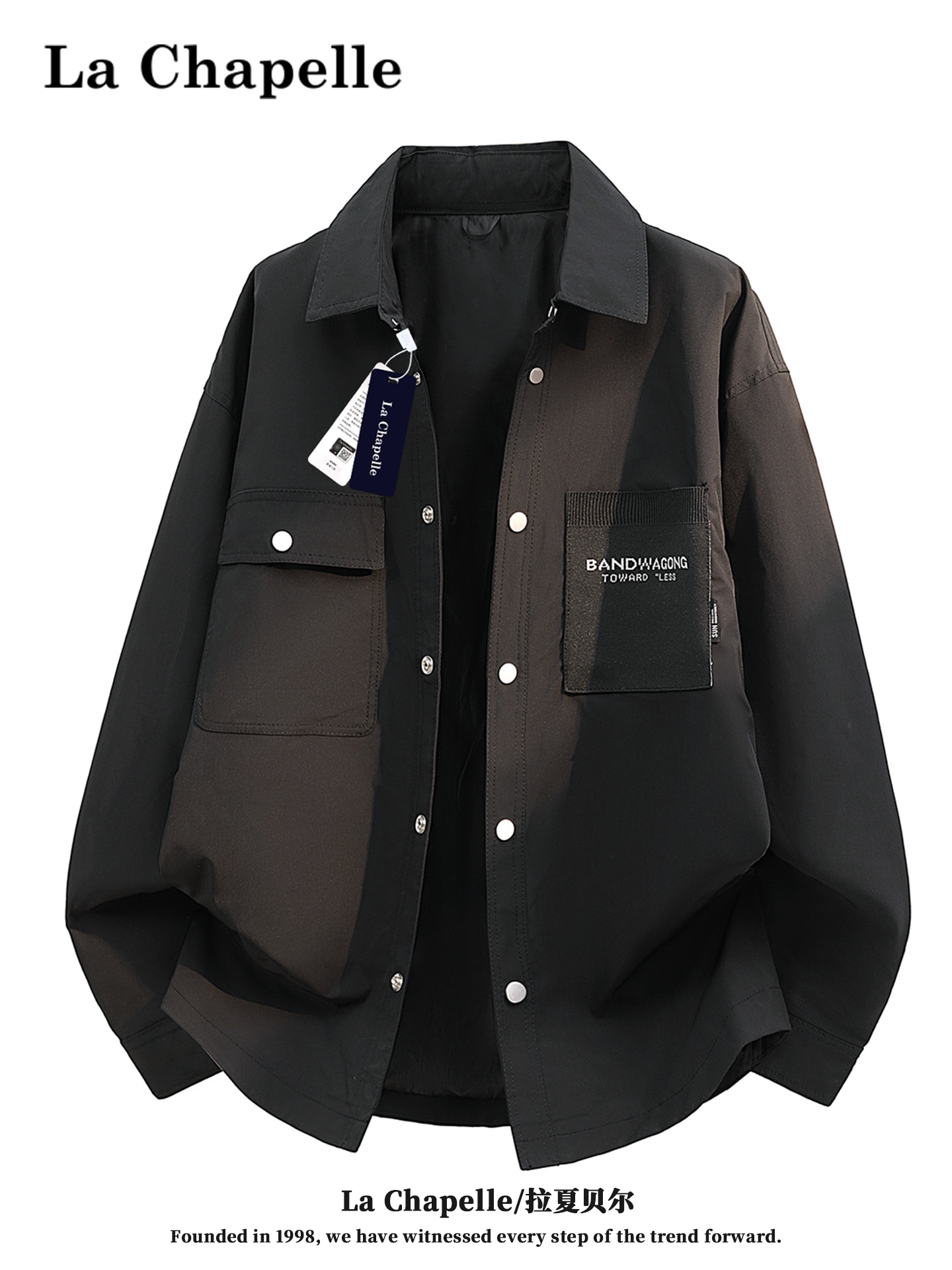 La Chapelle 2026 Autumn New Thin Long-Sleeve Shirt, American Work