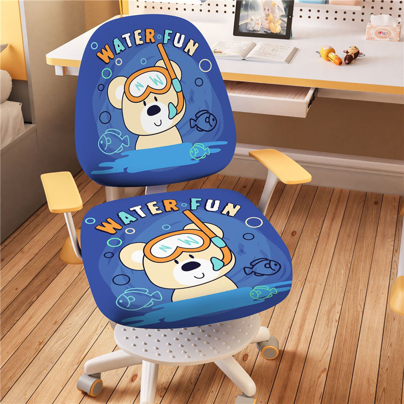 学习椅子套垫座椅套儿童桌椅书桌写字椅套弹力耐磨耐脏卡通不掉色,居家布艺,椅套/椅垫,淘宝优惠券,粉丝福利购,淘宝优惠卷