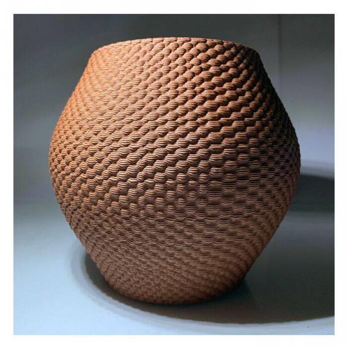 陶瓷陶泥陶土3D打印花瓶摆件艺术品