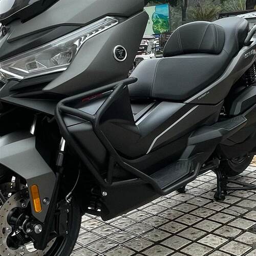 适用无极SR4保险杠防摔杠保护杠LX350T-5前护杠防护摩托车改装