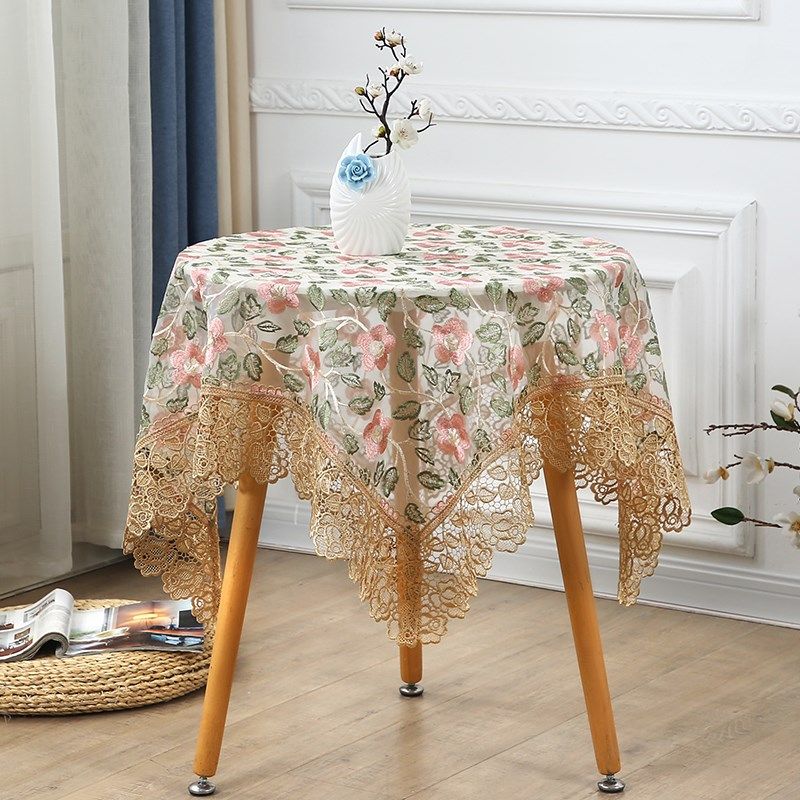 田园多用巾防尘盖布桌布洗衣机帘冰箱罩电视罩床头柜盖布盖巾遮盖,居家布艺,桌布,淘宝优惠券,粉丝福利购,淘宝优惠卷