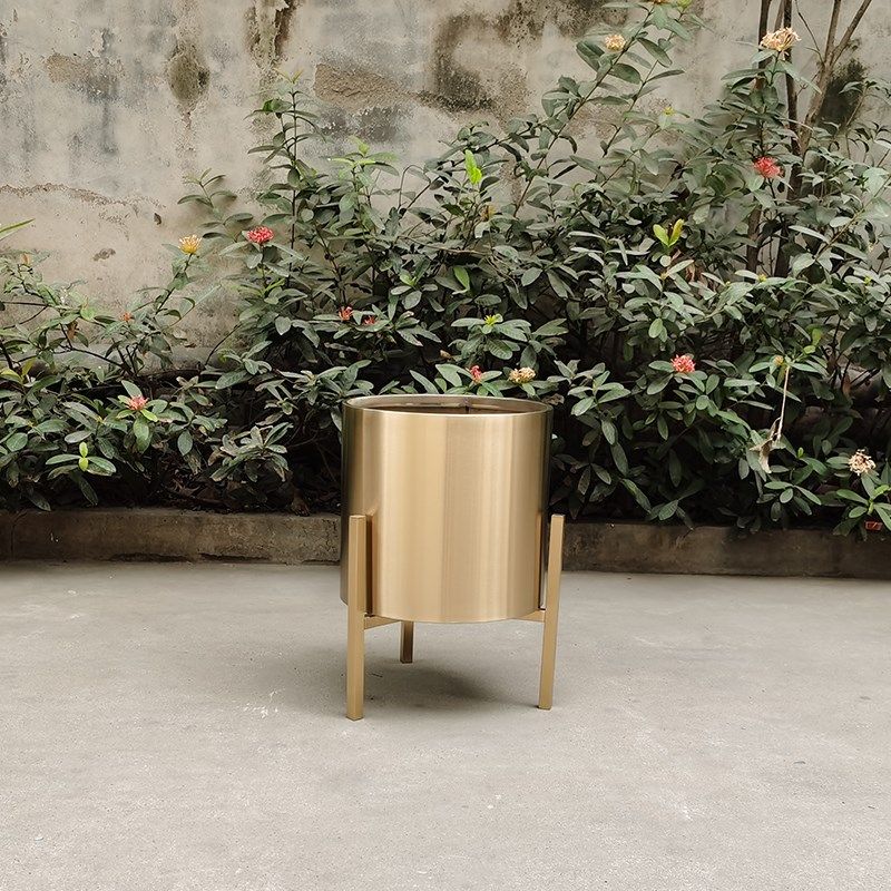 简约创意 三脚花架 花篮 北欧花盆 家居阳台 室内软装 客厅电视柜,家居饰品,花盆,淘宝优惠券,粉丝福利购,淘宝优惠卷