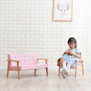 儿童小沙发女孩男孩双人幼儿园阅读去读书角看书椅子宝宝沙发座椅