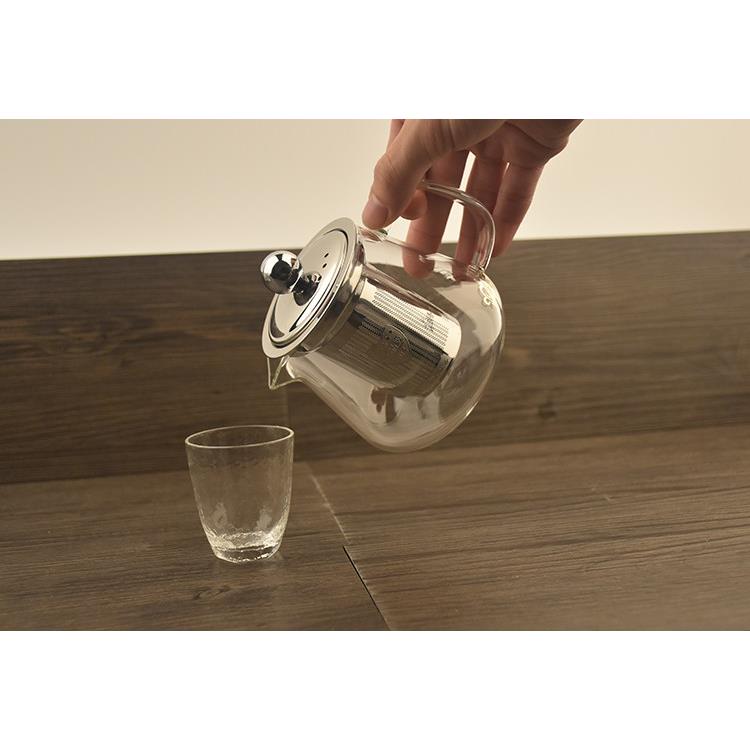 玉兰香耐热玻璃茶壶小不锈钢网加厚花茶壶红茶泡杯家用紫砂壶茶具