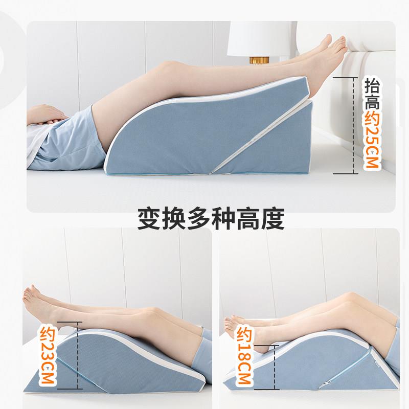 三角擡腿枕头臀枕孕妇臀部擡高垫助垫孕脚枕擡腿垫孕妇垫高屁股枕