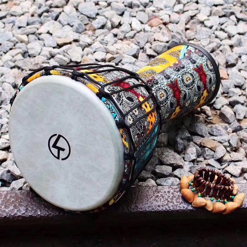 黑钻手鼓入门精品10寸儿童成人鼓云南丽江手鼓非洲鼓