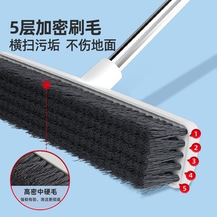 洗地毯专用刷子长柄硬毛卫生间地垫清洗神器厕所浴室门口垫清洁刷