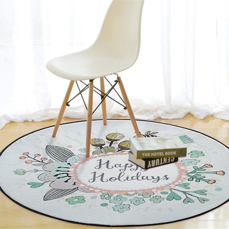 出口韩式圆形地毯 卧室茶几客厅椅子地毯门厅儿童爬行游戏地毯垫,居家布艺,地毯,淘宝优惠券,粉丝福利购,淘宝优惠卷