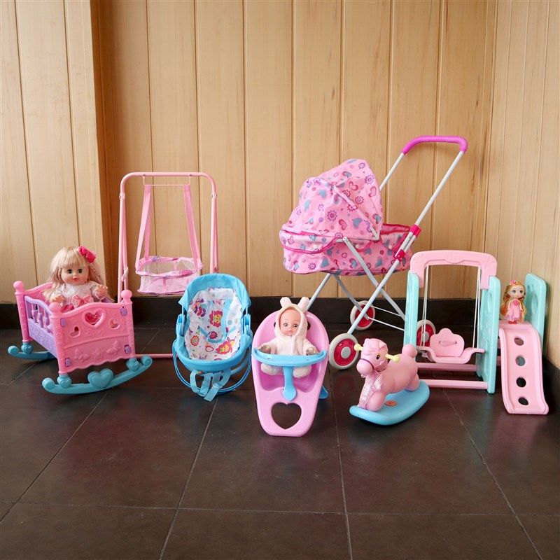 加大号儿童舞蹈玩具手推车带娃娃宝宝小推车女孩仿真过家家摇篮床,玩具/童车/益智/积木/模型,过家家玩具,淘宝优惠券,粉丝福利购,淘宝优惠卷