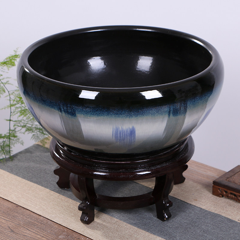 景德镇陶瓷鱼缸碗莲睡莲盆大号养鱼盆乌龟荷花缸小金鱼盆客厅造景,宠物/宠物食品及用品,桌面缸,淘宝优惠券,粉丝福利购,淘宝优惠卷