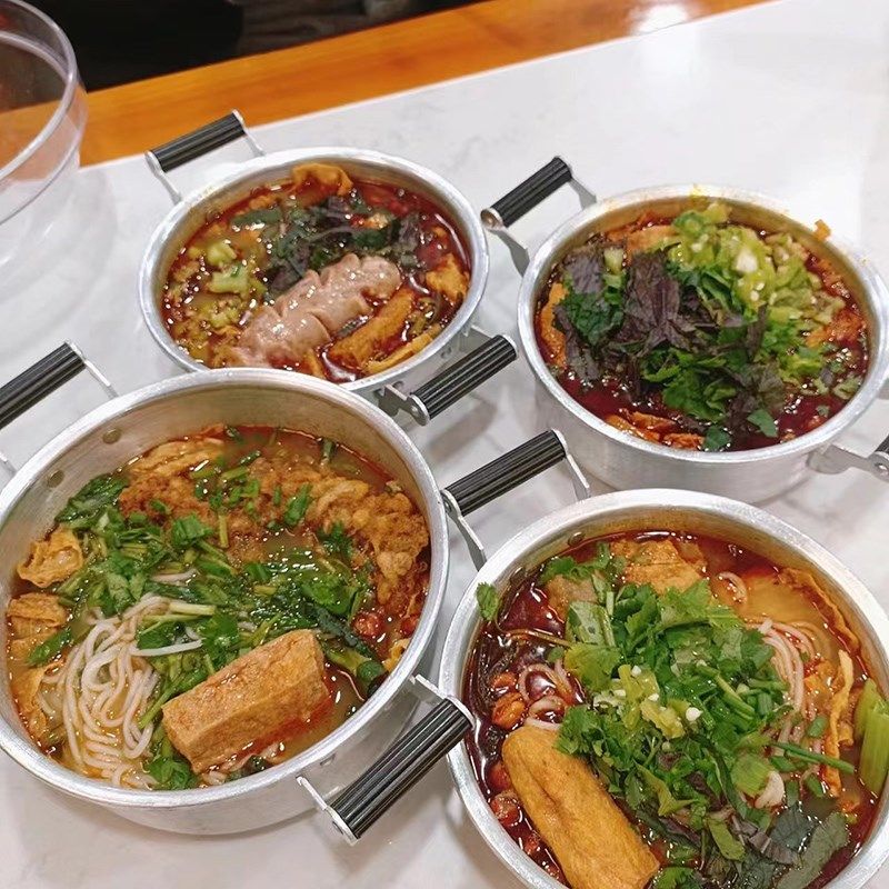 商用老式小铝锅复古网红米线锅螺蛳牛杂麻辣烫碗螺蛳粉专用锑锅碗,厨房/烹饪用具,汤锅/汤桶/卤肉桶,淘宝优惠券,粉丝福利购,淘宝优惠卷