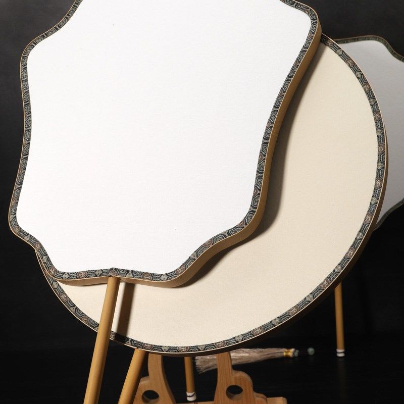 【永聚斋】空白定做免费提字宣纸折扇纯手工毛书写折扇书法定制中,文具电教/文化用品/商务用品,宣纸,淘宝优惠券,粉丝福利购,淘宝优惠卷