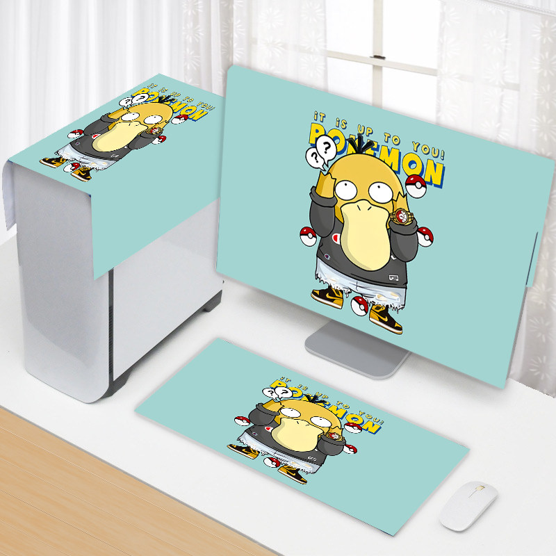 卡通电脑防尘罩台式显示器主机箱全包保护套可爱家用网红键盘盖布,居家布艺,电脑罩,淘宝优惠券,粉丝福利购,淘宝优惠卷