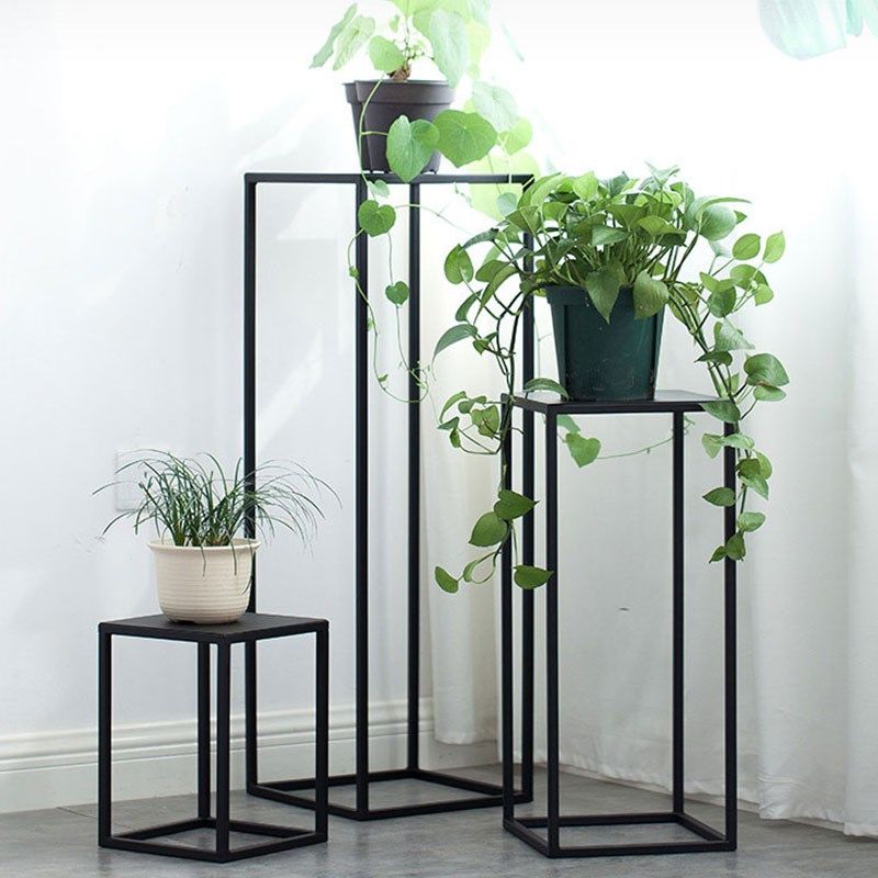 中式禅意茶空间摆件铁艺霁月花架茶室落地式托架置物架花几角几,住宅家具,花架/花几,淘宝优惠券,粉丝福利购,淘宝优惠卷