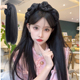 假发 U型长发半头套时尚 发箍假发女一体式 大波浪高颅顶全头套式